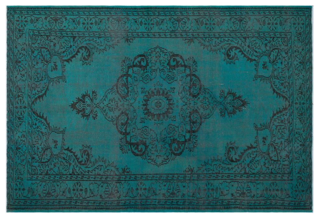 Apex Vintage Carpet Turquoise 23901 177 x 261 cm