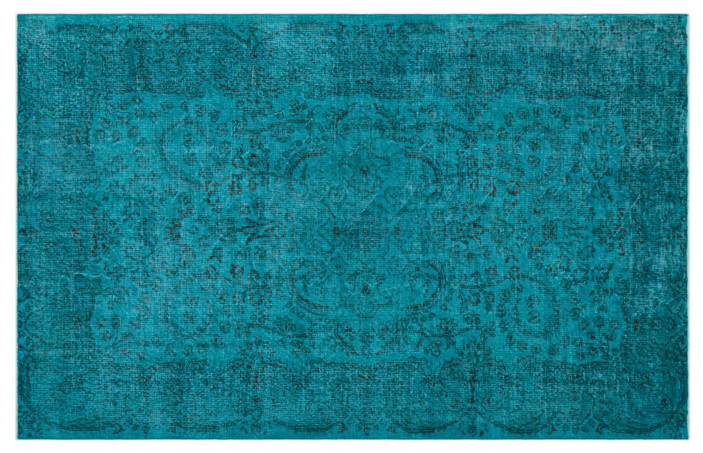 Apex Vintage Carpet Turquoise 24181 174 x 279 cm