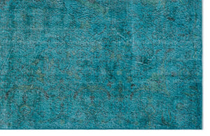 Apex Vintage Carpet Turquoise 24182 194 x 309 cm