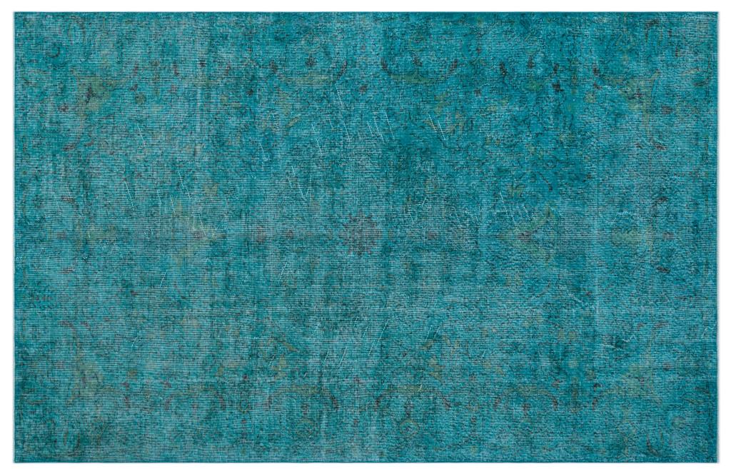 Apex Vintage Carpet Turquoise 24182 194 x 309 cm