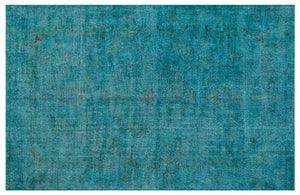 Apex Vintage Carpet Turquoise 24182 194 x 309 cm