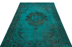 Apex Vintage Carpet Turquoise 24198 166 x 285 cm