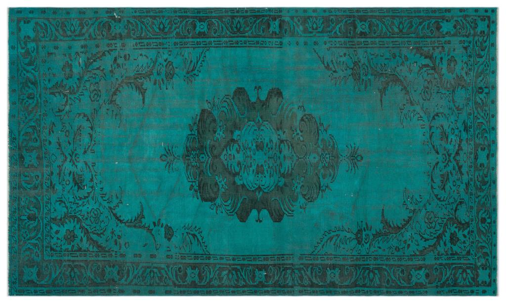 Apex Vintage Carpet Turquoise 24198 166 x 285 cm