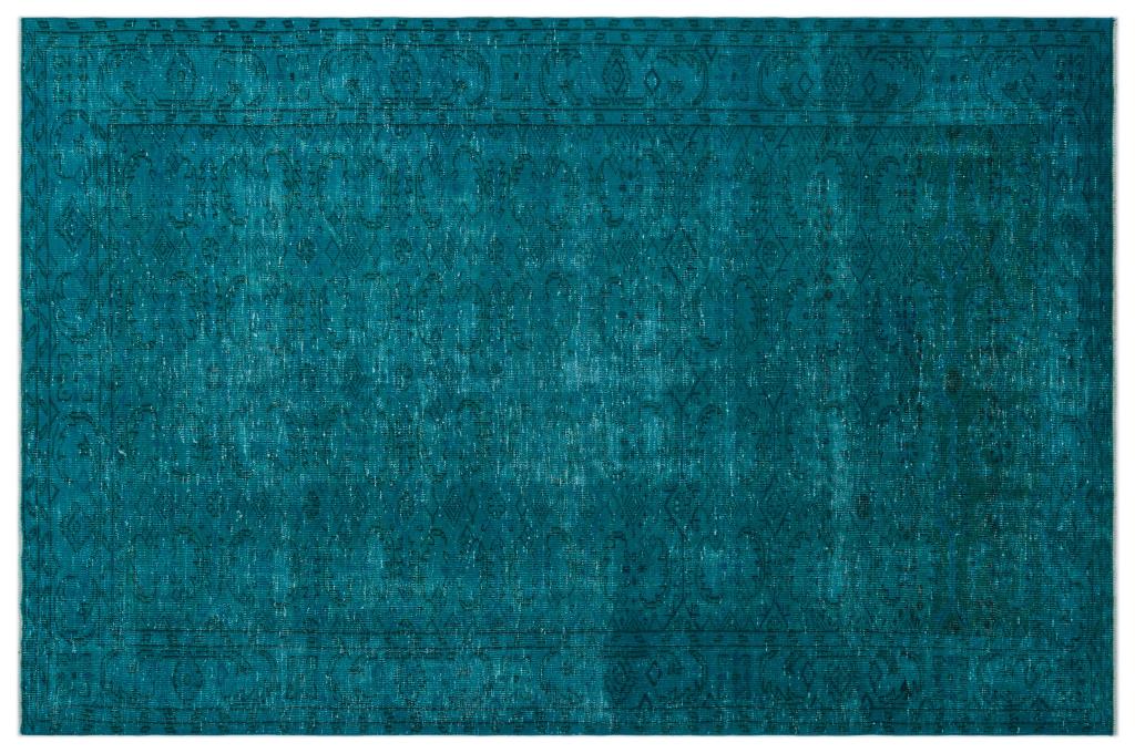 Apex Vintage Carpet Turquoise 24211 193 x 297 cm