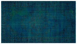 Apex Vintage Halı Turkuaz 24230 185 x 313 cm