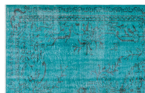 Apex Vintage Carpet Turquoise 24285 164 x 261 cm