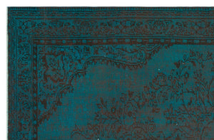 Apex Vintage Carpet Turquoise 24289 195 x 290 cm