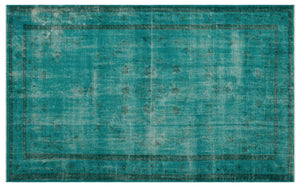 Apex Vintage Carpet Turquoise 24348 163 x 267 cm