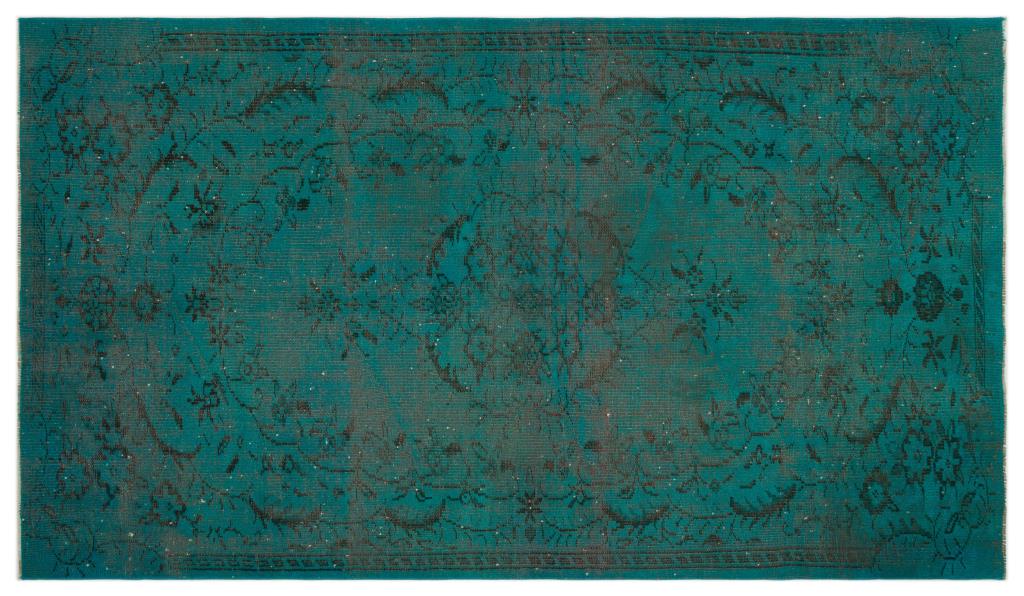 Apex Vintage Carpet Turquoise 24355 169 x 285 cm
