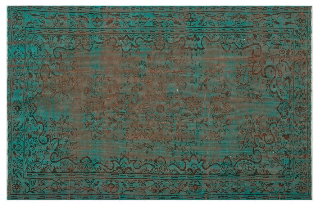 Apex Vintage Carpet Turquoise 24370 171 x 270 cm