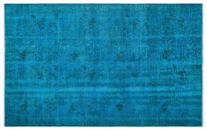 Apex Vintage Carpet Turquoise 25659 180 x 285 cm