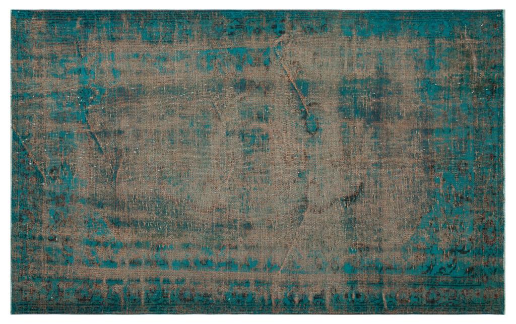 Apex Vintage Carpet Turquoise 27154 168 x 266 cm