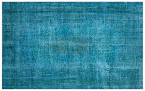 Apex Vintage Carpet Turquoise 27984 202 x 320 cm