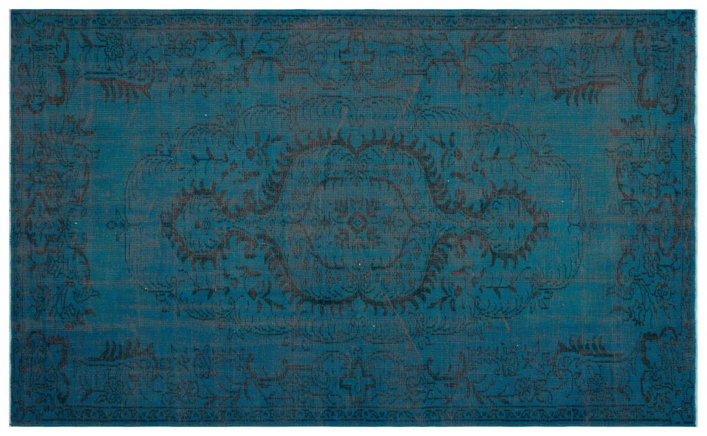 Apex Vintage Carpet Turquoise 28058 185 x 298 cm