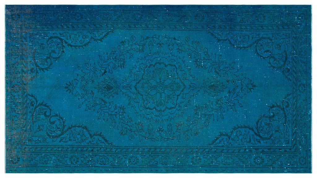 Apex Vintage Carpet Turquoise 28062 141 x 268 cm