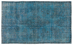 Apex Vintage Carpet Turquoise 8033 180 x 300 cm