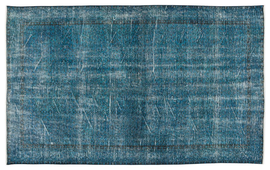 Apex Vintage Carpet Turquoise 8069 163 x 267 cm