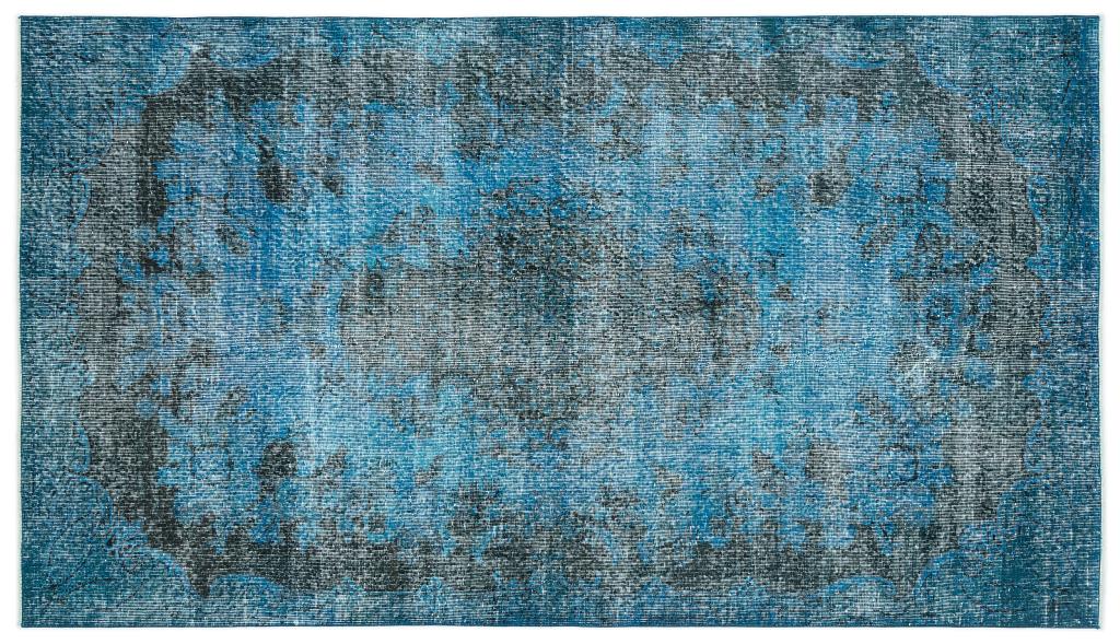 Apex Vintage Carpet Turquoise 9185 156 x 271 cm