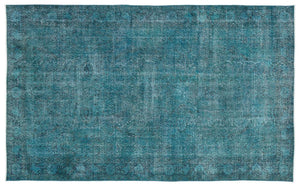 Apex Vintage Carpet Turquoise 9531 181 x 295 cm