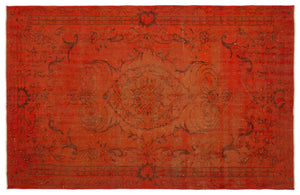 Apex Vintage Carpet Orange 18946 172 x 264 cm