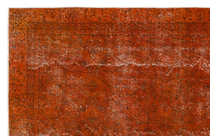 Apex vintage carpet orange 19933 182 x 290 cm