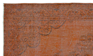 Apex Vintage Carpet Orange 22923 176 x 298 cm
