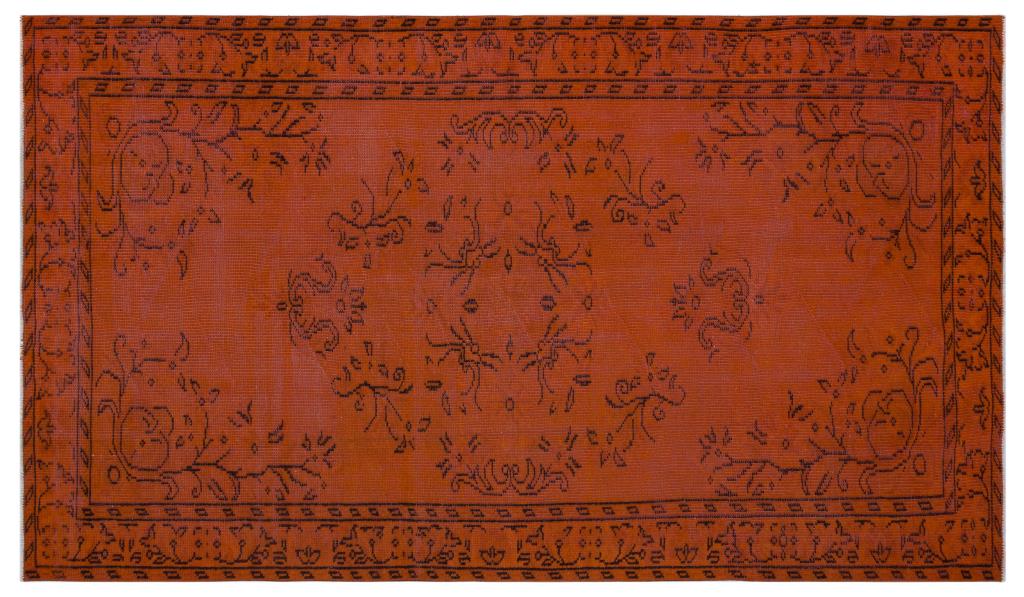 Apex Vintage Carpet Orange 26957 153 x 257 cm
