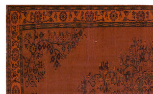 Apex Vintage Carpet Orange 27119 179 x 295 cm