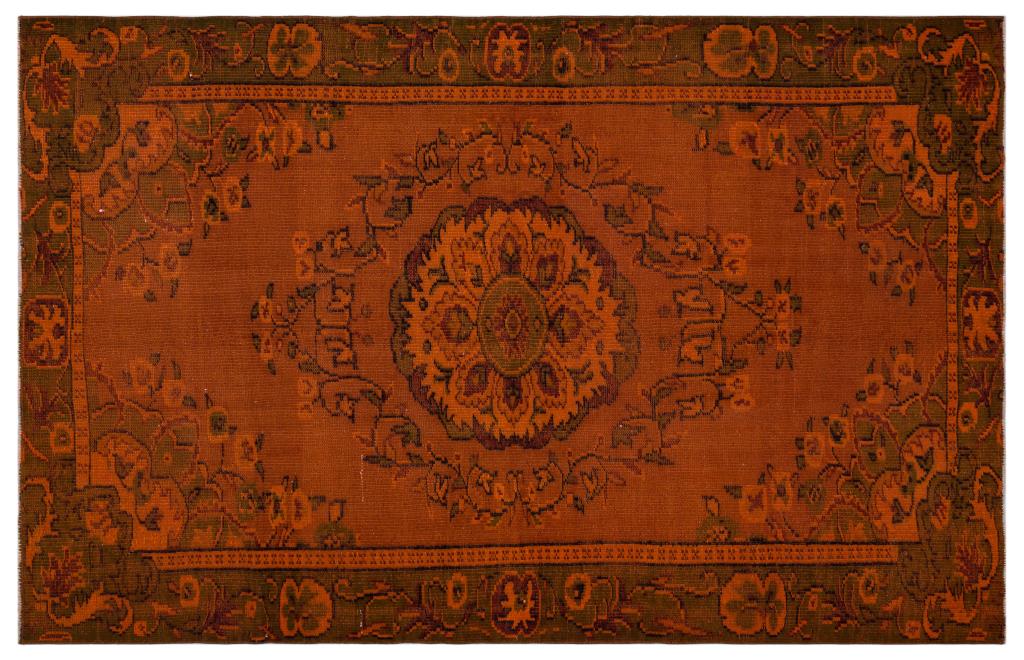 Apex Vintage Carpet Orange 27138 170 x 259 cm