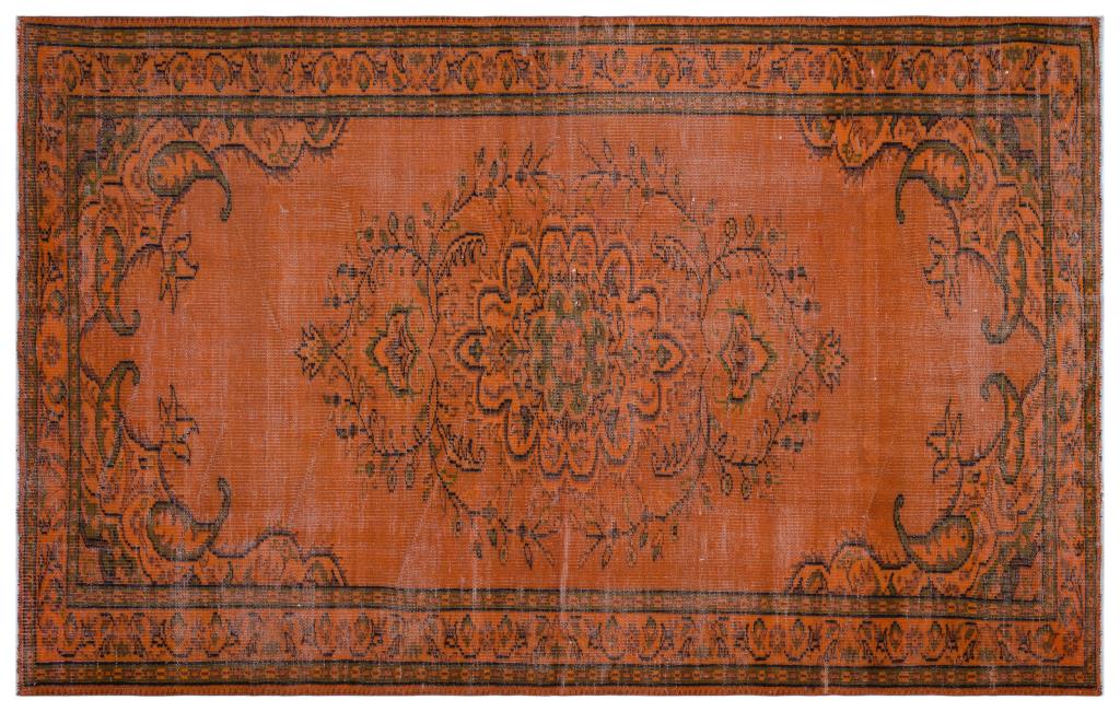 Apex Vintage Carpet Orange 27965 167 x 272 cm