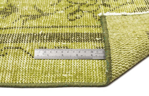 Apex Vintage Carpet Green 12507 158 x 262 cm