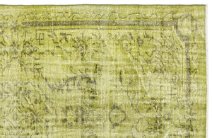 Apex Vintage Halı Yeşil 12507 158 x 262 cm