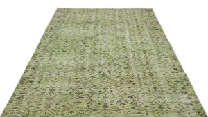 Apex Vintage Carpet Green 14852 161 x 267 cm