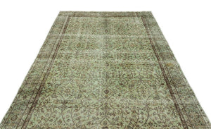 Apex Vintage Carpet Green 17137 185 x 294 cm