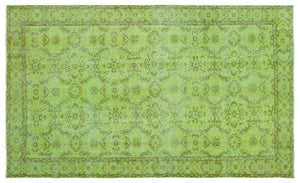 Apex Vintage Halı Yeşil 17989 173 x 292 cm
