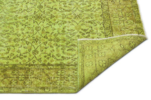 Apex Vintage Carpet Green 18004 159 x 245 cm