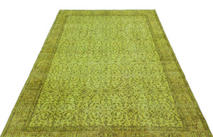 Apex Vintage Carpet Green 18004 159 x 245 cm