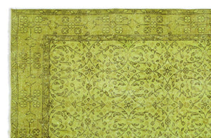 Apex Vintage Carpet Green 18004 159 x 245 cm