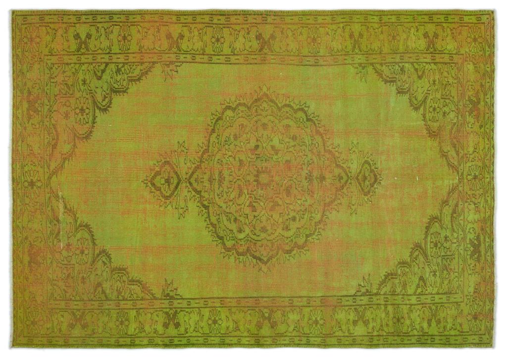 Apex Vintage Carpet Green 18211 184 x 257 cm
