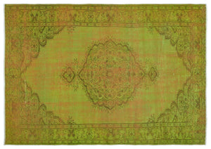 Apex Vintage Halı Yeşil 18211 184 x 257 cm