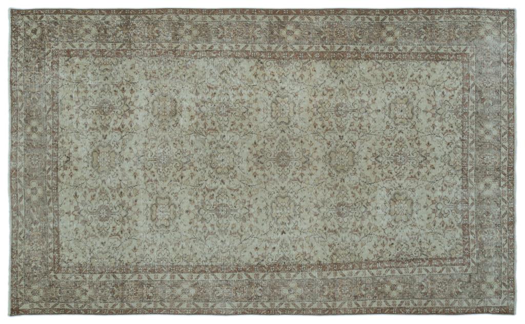 Apex Vintage Carpet Green 22721 183 x 307 cm