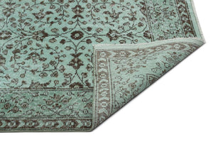 Apex Vintage Carpet Green 23043 173 x 293 cm