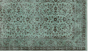 Apex Vintage Carpet Green 23043 173 x 293 cm