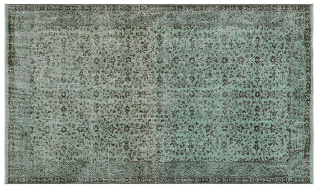 Apex Vintage Carpet Green 23043 173 x 293 cm