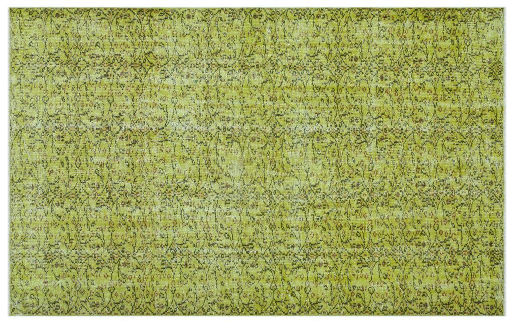 Apex Vintage Carpet Green 24204 166 x 264 cm