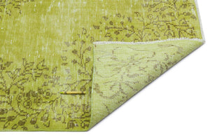 Apex Vintage Carpet Green 24207 156 x 274 cm