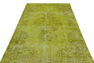 Apex Vintage Carpet Green 24207 156 x 274 cm