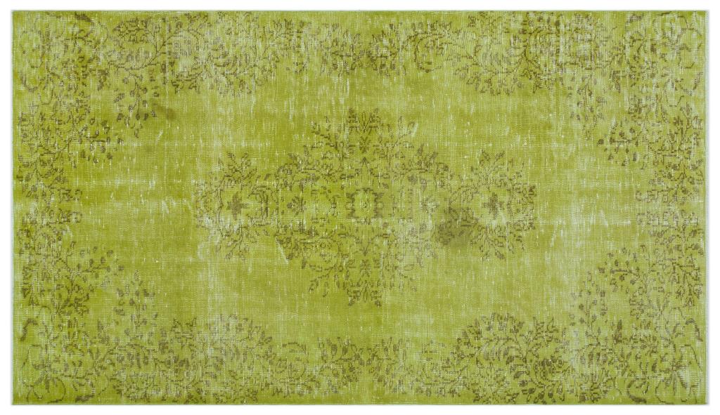 Apex Vintage Carpet Green 24207 156 x 274 cm