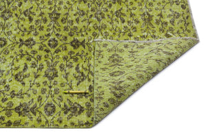 Apex Vintage Carpet Green 24208 153 x 252 cm