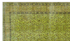 Apex Vintage Halı Yeşil 24237 163 x 278 cm